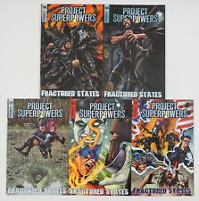 Project Superpowers: Fractured States #1-5 VF/NM complete series Marz Lanning picture