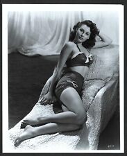 HOLLYWOOD AVA GARDNER ACTRESS SEXY LEGS VINTAGE ORIGINAL PHOTO picture