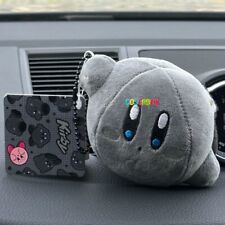 Anime Cartoon Grey Kirby Plush Doll Toy Keychain Pendant Keyring Birthday Gift picture