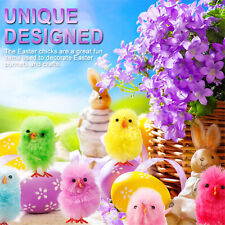 36PCS Easter Chicks Mini Simulation Chicks Party Decor Arts Craft DIY Ornament picture