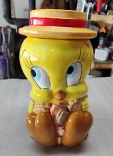 Vintage 1993 Looney Tunes Tweety Bird Cookie Jar Ceramic Warner Bros 11.5