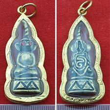 Thai Pendant God Angkor Khmer Ta Daeng Ngang Buddha PaladKik Red Eye Love Amulet picture