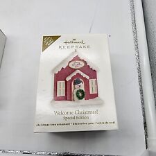 Hallmark Keepsake Welcome Christmas 2011 VIP Special Edition Ornament picture