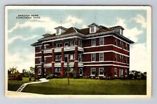 Concordia KS-Kansas, Swedish House, c1917 Vintage Souvenir Postcard picture