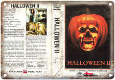 1981 - Halloween II Movie VHS Cover 10