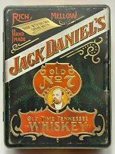 Vintage Jack Daniels Old No. 7 Tennessee Whiskey Empty Tin Box BIN - 9.5x7x3.25