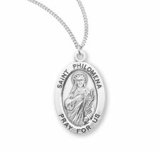 St. Philomena Sterling Silver Necklace picture