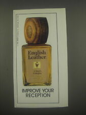 1991 English Leather Cologne Ad - Improve your reception picture