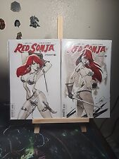 RED SONJA 2 & 3 COVERS BY J SCOTT CAMPBELL . 2017 . DYNAMITE COMICS.  picture