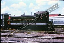 Railroad Slide Central of Georgia CG 306 EMD SW9 by CR Harrison Duplicate picture