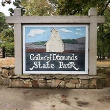 Gold & Diamond Pay Dirt 8lb Bag Crater Of Diamonds State Park Guaranteed Gold  picture