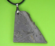 Seymchan IIE Iron/Pallasite PMG Meteorite Pendant Necklace Widmanstatten 31.95G picture