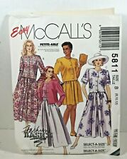Vintage Sewing Pattern Misses Two Piece Dresses McCalls 5811 picture
