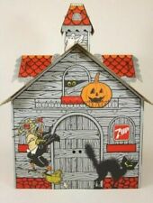 7UP CARDBOARD HAUNTED HOUSE PLAYHOUSE STORE DISPLAY SIGN 1987 ADVERTISING picture