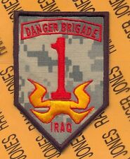 1st Infantry Division Danger Brigade BIG RED ONE ACU iraq OIF patch c/e picture