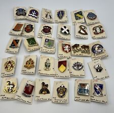 Army Crest National Guard Field Artillery Hosp. Military Medical Ammo Pins Lot25 picture