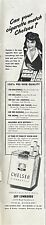 Vtg Print Ad 1944 Chelsea Cigarettes Guy Lombardo NBC Blue Larus & Bros RVA Gift picture
