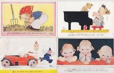 MABEL LUCIE ATTWELL CHILDREN HUMOR 50 Vintage Postcards Mostly pre-1940 (L4140) picture
