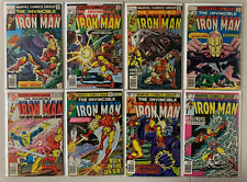 Iron Man lot #111-153 Marvel 27 diff 1st Series average 6.0 FN (1978 to 1981) picture