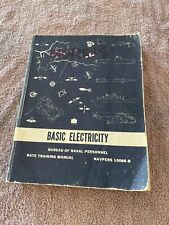 Vintage US Navy Basic Electricity Book 1969 Edition picture