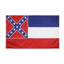 Environmental Mississippi State Flags Srong Long Lasting Flags Backyard 3*5Ft picture