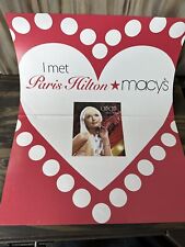 Paris Hilton Macy's Fragrance 17x14 Poster Sticker picture