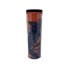 STARBUCKS Raven Campfire Halloween/Fall 16oz Tumbler Hot/Cold NEW picture