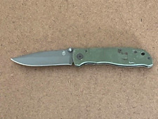 GERBER Air Ranger Pocket Knife Aluminium Handle OLIVE Folding  - Great condition picture