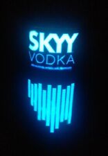 SKYY VODKA ELECTRICLY BOTTLE- ULTRA RARE-ONE OF A KIND-BOSS VODKA DRINKERS ONLY picture
