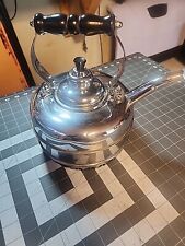 Simplex Patent Tea Kettle Chrome  Made In England picture