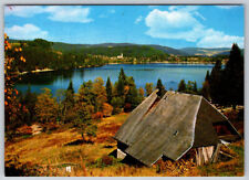 Titisee Black Forest 860 m above sea level German Countryside Postcard picture