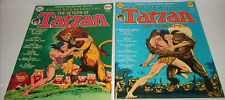 TARZAN Limited Collectors Edition 1972 DC Treasury Comic Lot C-22 C-29 Kubert picture