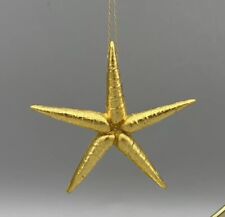 Margaret Furlong A Star in the Night Gold Ornament Boxed 1992   2.5” picture