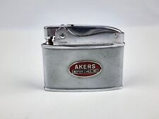 Vintage AKERS Motor Lines Inc. Gastonia, NC 1960s Penguin Automatic Lighter picture