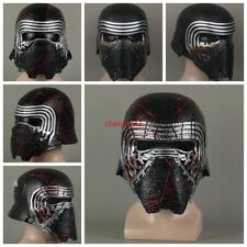 1PC Star Wars Kylo Ren Helmet Mask Black PVC Full Face Masks Cosplay Props Gifts picture