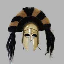 Medieval Ancient Greek Corinthian Helmet With Plume Athenian 300 Spartan helmet picture