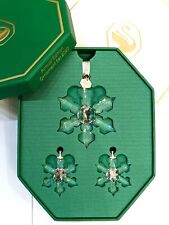New 100% SWAROVSKI 5634889 Limited Annual Edition 2022 Ornament Gift Set of 3 picture