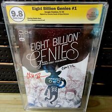 Eight Billion Gienies #1 9.8 Double Sighned picture
