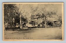 East Orange NJ Central Avenue, Harrison Street New Jersey c1918 Vintage Postcard picture