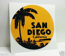 SAN DIEGO CALIFORNIA Vintage Style Travel Decal, Vinyl Sticker, Luggage Label 4