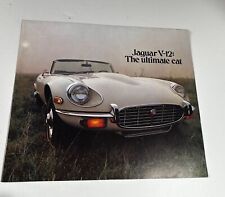 Jaguar V-12 Car Brochure  picture