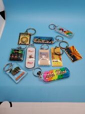 Vintage Keychain Lot Of 10 (Places) picture