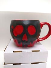 DISNEY'S SNOW WHITE & THE DWARFS POISON APPLE SCULPTED Coffee Mug Cup VERY RARE picture