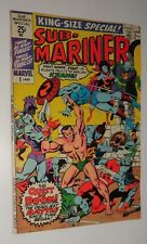 SUB-MARINER KING SIZE SPECIAL #1 COLAN CLASSIC VF 8.0 1971 68 PAGE GIANT picture