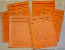 1953 Communication and Electronics Magazines - Institute of Electrical Engineers picture
