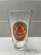 Vintage Bass & Cos Pale Ale Beer Pint Glass - Excellent Condition picture