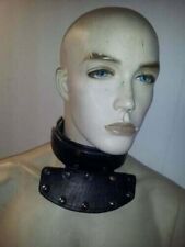 medieval Leather Armor Dog Collar Gorget picture