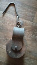 Vintage Wooden Barn Pulley Barn Decor, Rustic Decor  picture