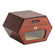 Don Salvatore Classic Cuban Wheel Humidor Holds up to 50 Cigars, SureSeal picture
