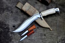 8 inches Hand forged kukri knife-Hunting,camping, Tactical, Survival knives picture